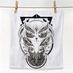 Owl Face Towel Front