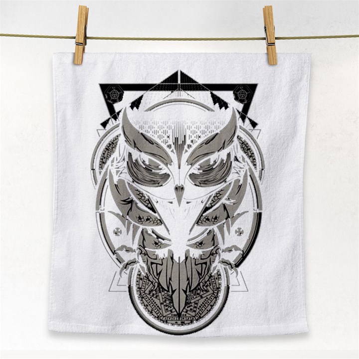 Owl Face Towel