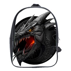 Dragon City School Bag (large) by Sudhe