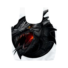 Dragon City Full Print Recycle Bag (m) by Sudhe