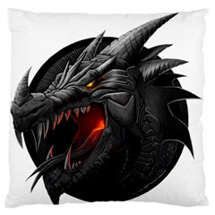 Dragon City Standard Flano Cushion Case (two Sides) by Sudhe