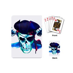 Skull Pirates Symbol Skeleton Playing Cards (mini) by Sudhe