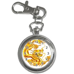 Chinese Dragon Golden Key Chain Watches by Sudhe