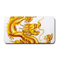 Chinese Dragon Golden Medium Bar Mats by Sudhe