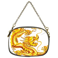 Chinese Dragon Golden Chain Purse (one Side) by Sudhe