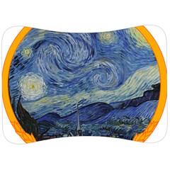 The Starry Night Starry Night Over The Rhne Pain Velour Seat Head Rest Cushion by Sudhe