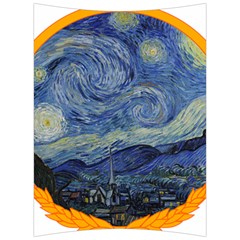 The Starry Night Starry Night Over The Rhne Pain Back Support Cushion by Sudhe