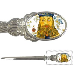 Vincent Van Gogh Cartoon Beard Illustration Bearde Letter Opener by Sudhe