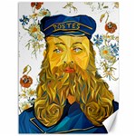 Vincent Van Gogh Cartoon Beard Illustration Bearde Canvas 36  x 48  35.26 x46.15  Canvas - 1