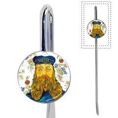 Vincent Van Gogh Cartoon Beard Illustration Bearde Book Mark by Sudhe