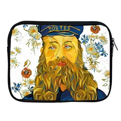 Vincent Van Gogh Cartoon Beard Illustration Bearde Apple Ipad 2/3/4 Zipper Cases by Sudhe