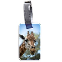 Giraffe Luggage Tag (one Side) by Cbth