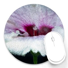 Hibiscus Flower Round Mousepads by Cbth