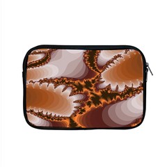 Fractal Pattern Shades Of Brown Apple Macbook Pro 15  Zipper Case by Pakrebo