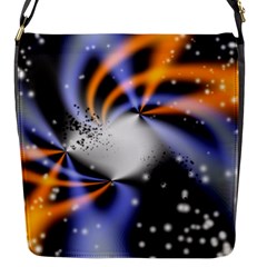 Supernova Space Star Flap Closure Messenger Bag (s) by Pakrebo