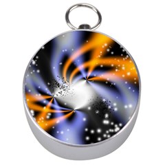 Supernova Space Star Silver Compasses by Pakrebo