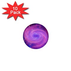 Spiral Strudel Galaxy Eddy Fractal 1  Mini Buttons (10 Pack)  by Pakrebo