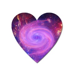 Spiral Strudel Galaxy Eddy Fractal Heart Magnet by Pakrebo