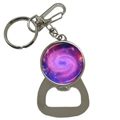 Spiral Strudel Galaxy Eddy Fractal Bottle Opener Key Chains by Pakrebo