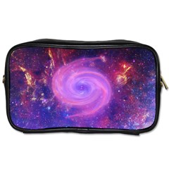 Spiral Strudel Galaxy Eddy Fractal Toiletries Bag (two Sides) by Pakrebo