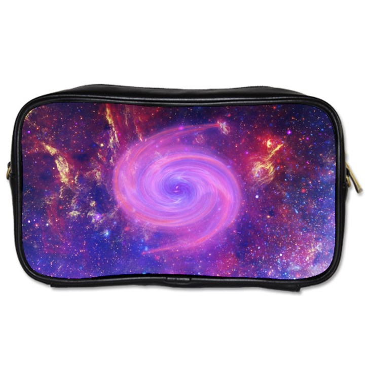 Spiral Strudel Galaxy Eddy Fractal Toiletries Bag (Two Sides)