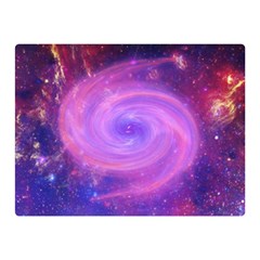 Spiral Strudel Galaxy Eddy Fractal Double Sided Flano Blanket (mini)  by Pakrebo