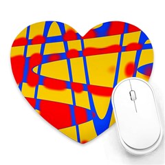 Graphic Design Graphic Design Heart Mousepads by Pakrebo