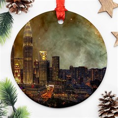 Big City Anorama Ornament (round) by Pakrebo