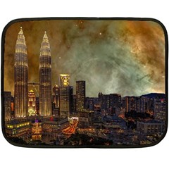 Big City Anorama Double Sided Fleece Blanket (mini)  by Pakrebo