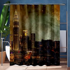 Big City Anorama Shower Curtain 60  X 72  (medium)  by Pakrebo