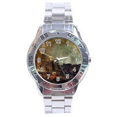 Big City Anorama Stainless Steel Analogue Watch by Pakrebo