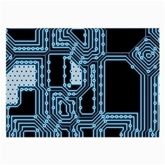 Circuit Pcb Tile Tiling Computer Large Glasses Cloth by Pakrebo