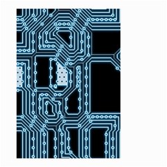 Circuit Pcb Tile Tiling Computer Small Garden Flag (two Sides) by Pakrebo