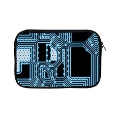 Circuit Pcb Tile Tiling Computer Apple Ipad Mini Zipper Cases by Pakrebo