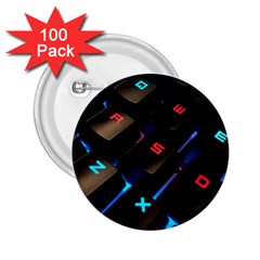 Keyboard Gamer Computer Technology 2 25  Buttons (100 Pack)  by Pakrebo