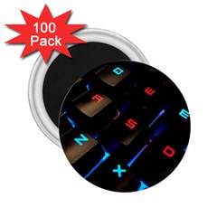 Keyboard Gamer Computer Technology 2 25  Magnets (100 Pack)  by Pakrebo