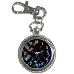 Keyboard Gamer Computer Technology Key Chain Watches by Pakrebo