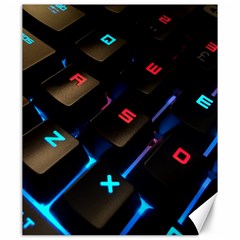 Keyboard Gamer Computer Technology Canvas 20  X 24  by Pakrebo