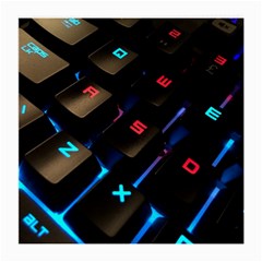 Keyboard Gamer Computer Technology Medium Glasses Cloth (2-side) by Pakrebo