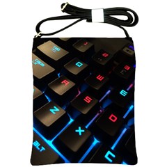 Keyboard Gamer Computer Technology Shoulder Sling Bag by Pakrebo