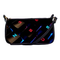 Keyboard Gamer Computer Technology Shoulder Clutch Bag by Pakrebo