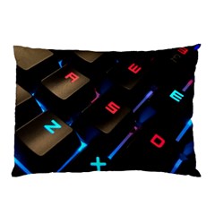 Keyboard Gamer Computer Technology Pillow Case (two Sides) by Pakrebo