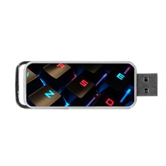 Keyboard Gamer Computer Technology Portable Usb Flash (one Side) by Pakrebo