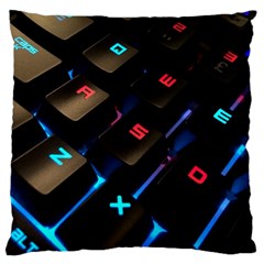 Keyboard Gamer Computer Technology Standard Flano Cushion Case (two Sides) by Pakrebo