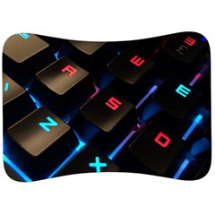 Keyboard Gamer Computer Technology Velour Seat Head Rest Cushion by Pakrebo