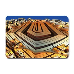 Stadium Fractal The Future Small Doormat  by Pakrebo