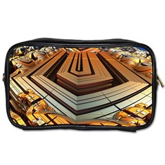 Stadium Fractal The Future Toiletries Bag (two Sides) by Pakrebo