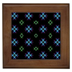 Background Abstract Vector Fractal Framed Tiles by Pakrebo