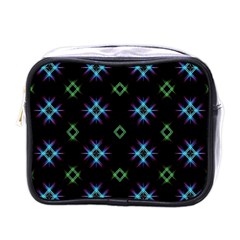 Background Abstract Vector Fractal Mini Toiletries Bag (one Side)