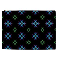 Background Abstract Vector Fractal Cosmetic Bag (xxl) by Pakrebo